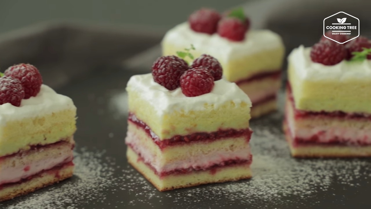 Raspberry Pistachio Layer Cake Recipe