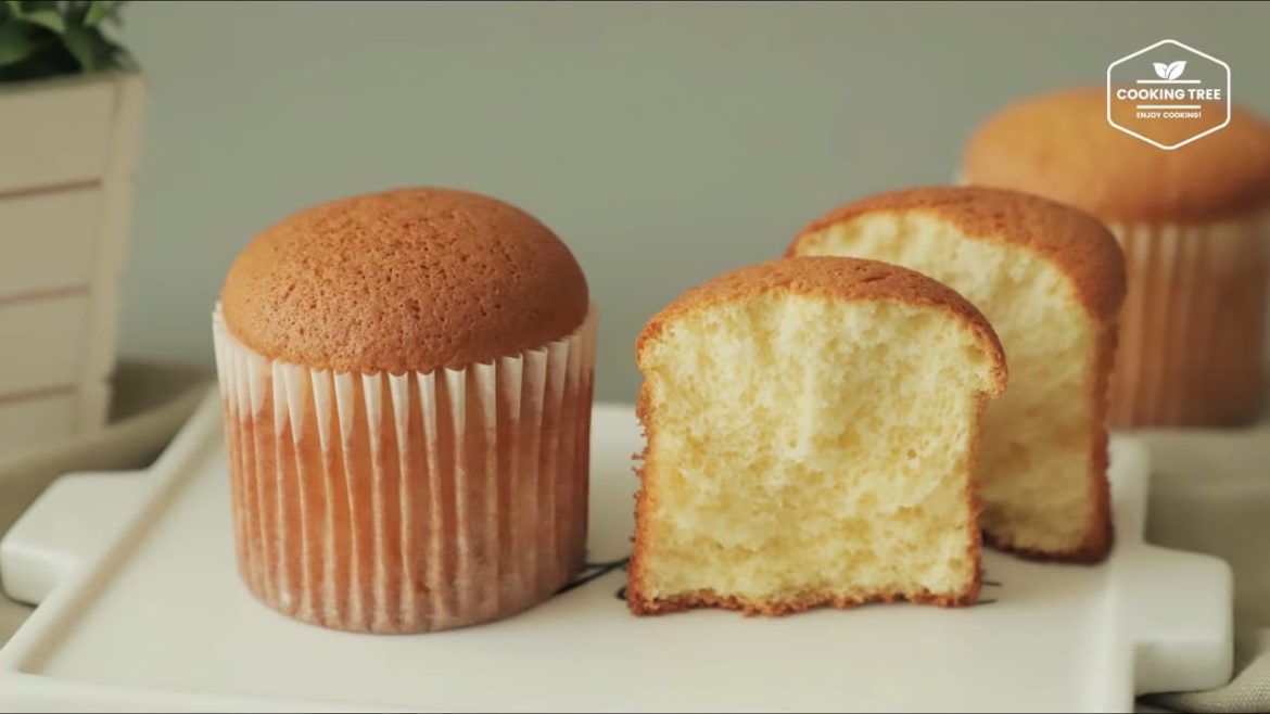 Fluffy Castella Cupcake Recipe Cooking tree Fluffy Castella Cupcake Recipe Cooking tree