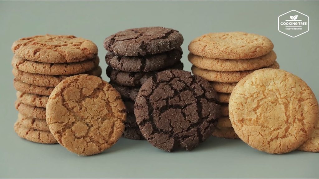 Chewy Crinkle Cookies 3 Ways Recipe