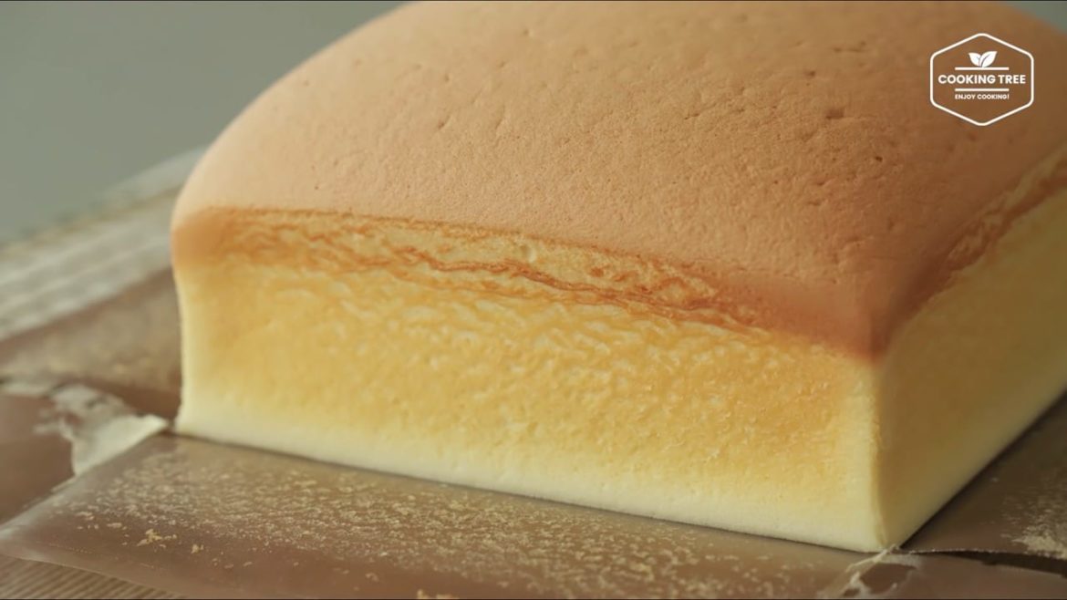 Condensed-milk-Cotton-Castella-Recipe Condensed milk Cotton Castella Recipe