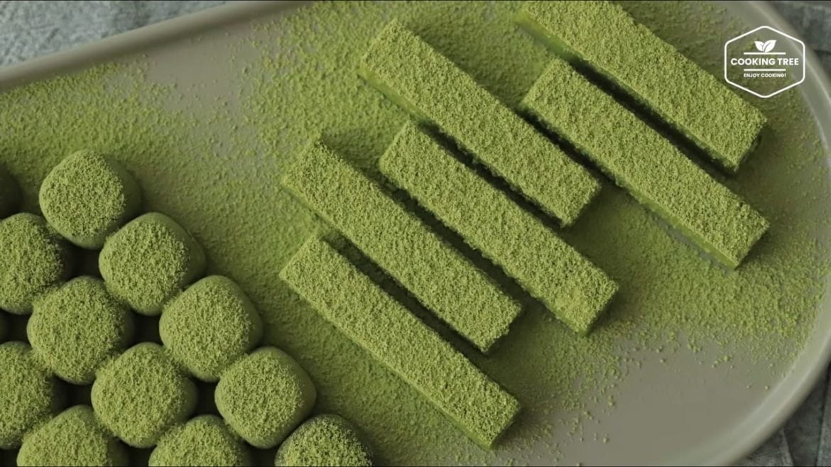 Green-Tea-Paveand-Condensed-milk-Chocolate-Truffles-Recipe Green Tea Pave & Condensed milk Chocolate Truffles Recipe