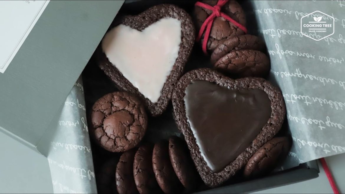 Heart Brownie & Brownie Cookies Box Recipe