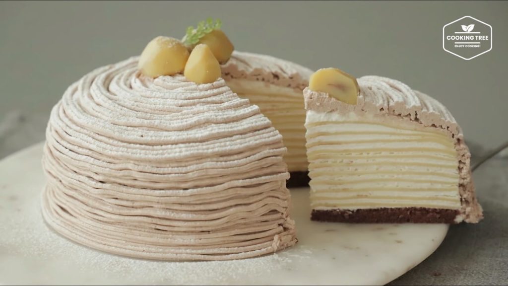 Mont Blanc Crepe Cake Recipe
