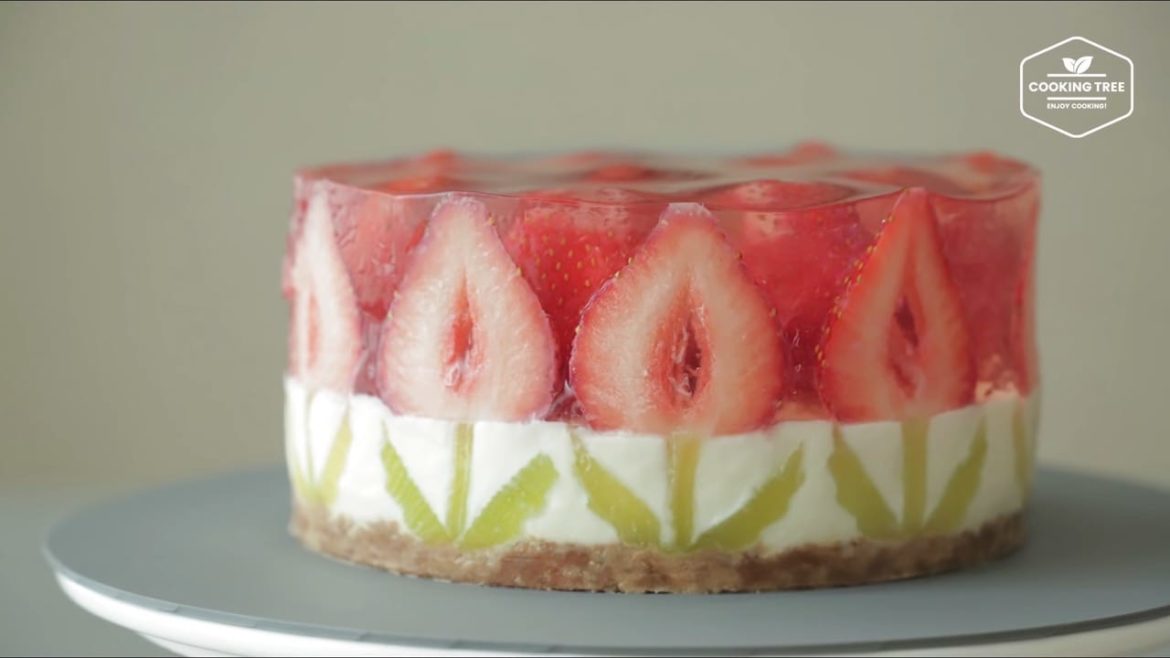 No-Bake Strawberry Cheesecake Recipe