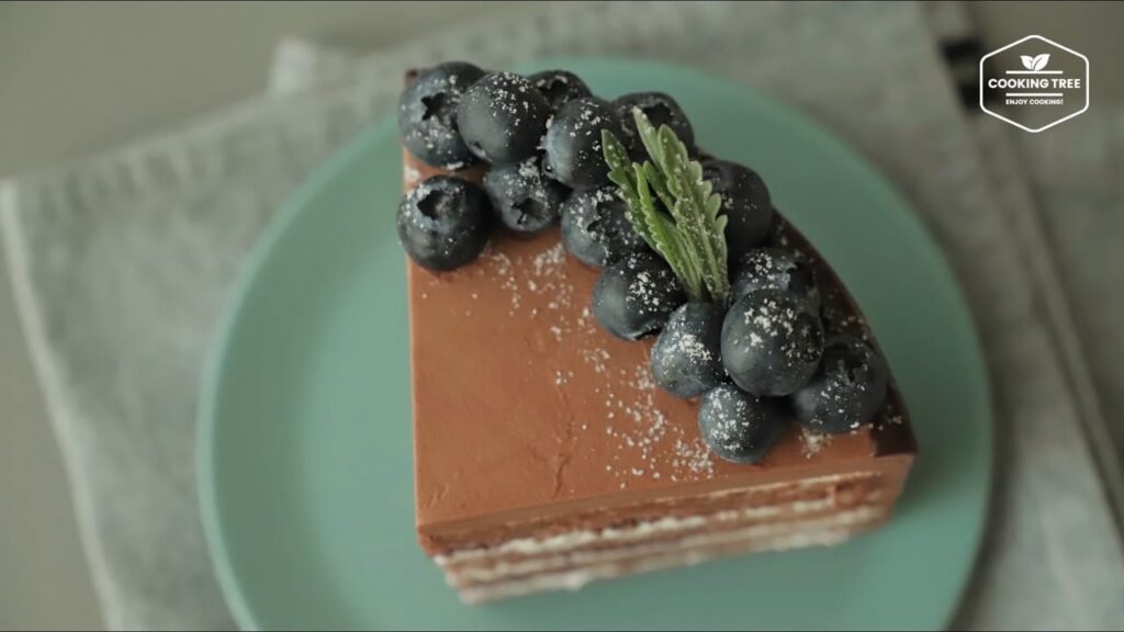 Blueberry Chocolate Cake Recipe-Cooking tree