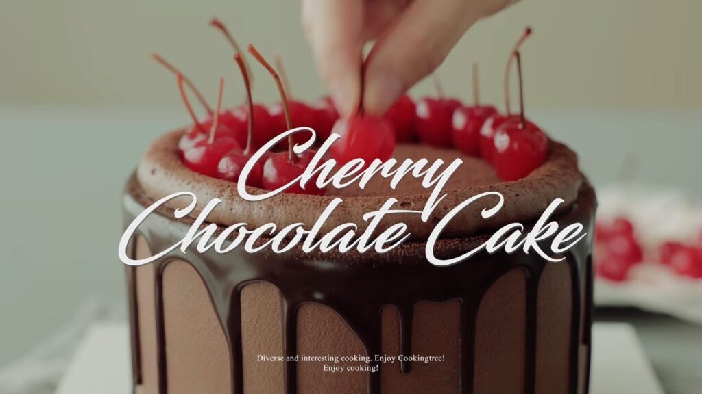 Cherry Chocolate Cake Recipe | Cooking tree