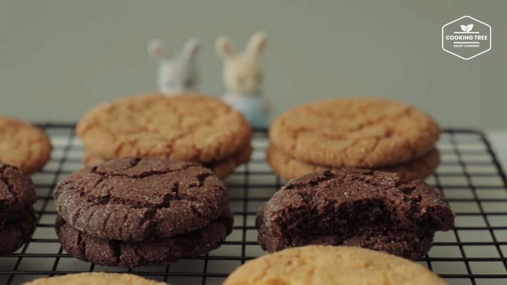 Chewy Crinkle Cookies 3 Ways Recipe-Cooking tree