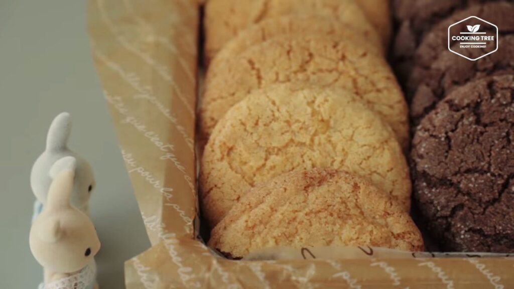 Chewy Crinkle Cookies 3 Ways Recipe-Cooking tree