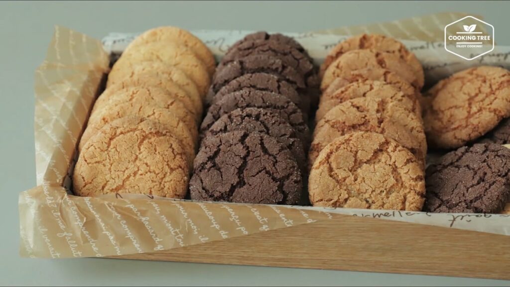 Chewy Crinkle Cookies 3 Ways Recipe-Cooking tree