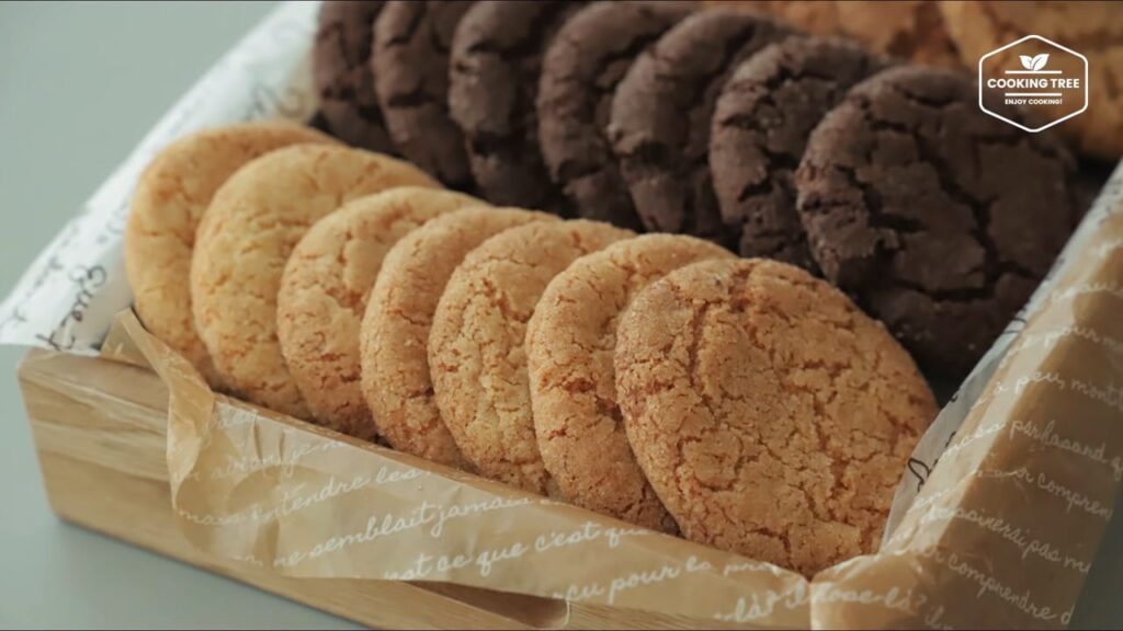 Chewy Crinkle Cookies 3 Ways Recipe-Cooking tree