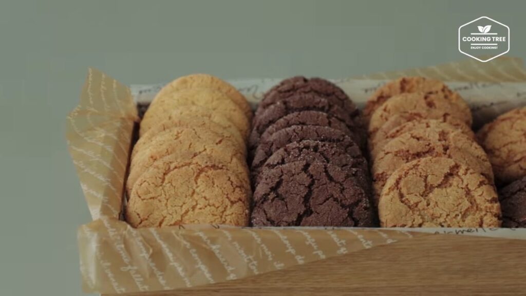 Chewy Crinkle Cookies 3 Ways Recipe-Cooking tree