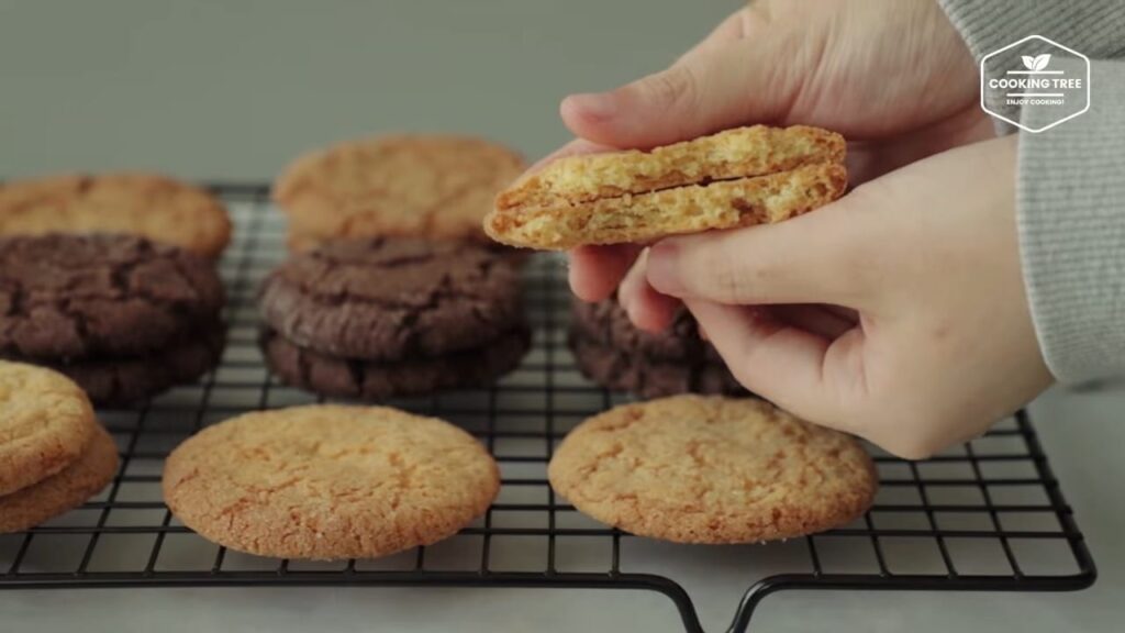 Chewy Crinkle Cookies 3 Ways Recipe-Cooking tree