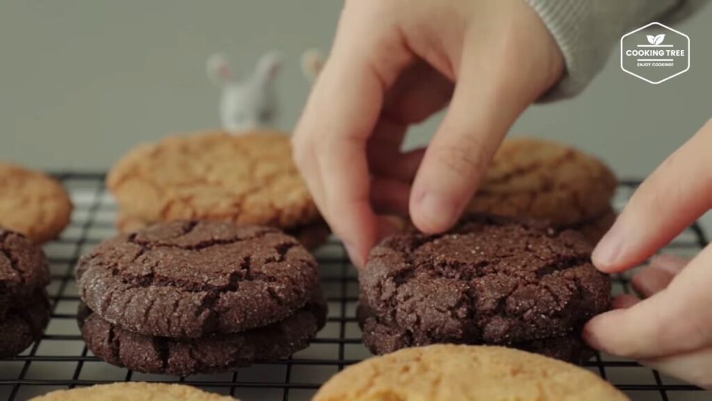 Chewy Crinkle Cookies 3 Ways Recipe-Cooking tree