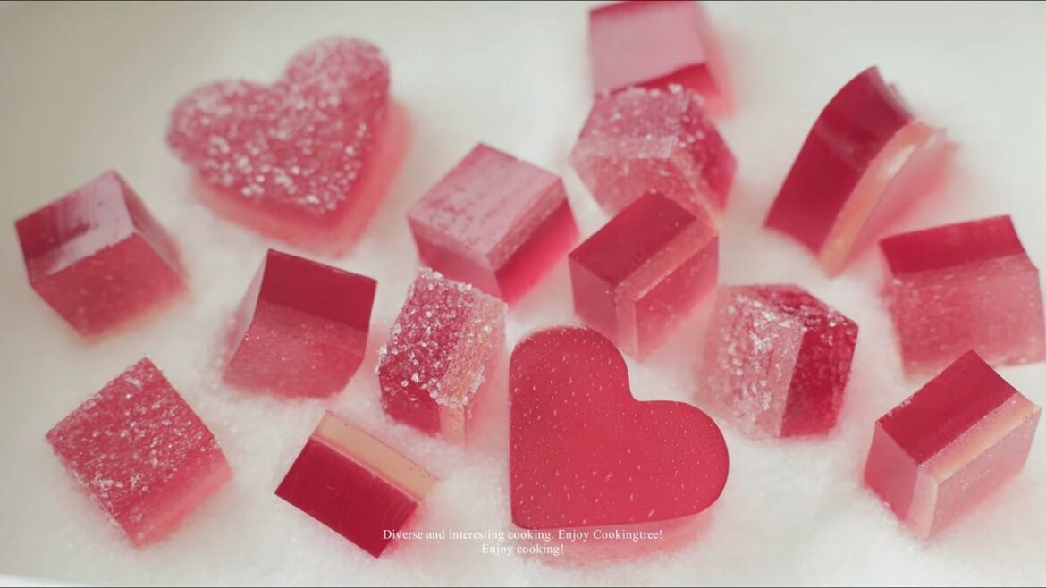 Chewy Pomegranate Jelly Recipe Cooking tree