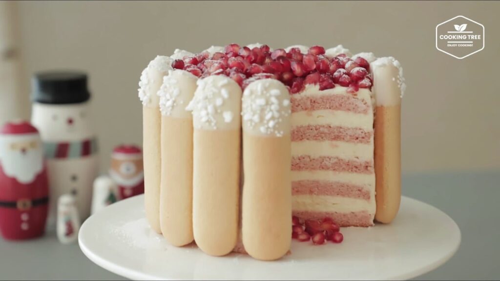 Christmas Charlotte Cake Recipe-Cooking tree