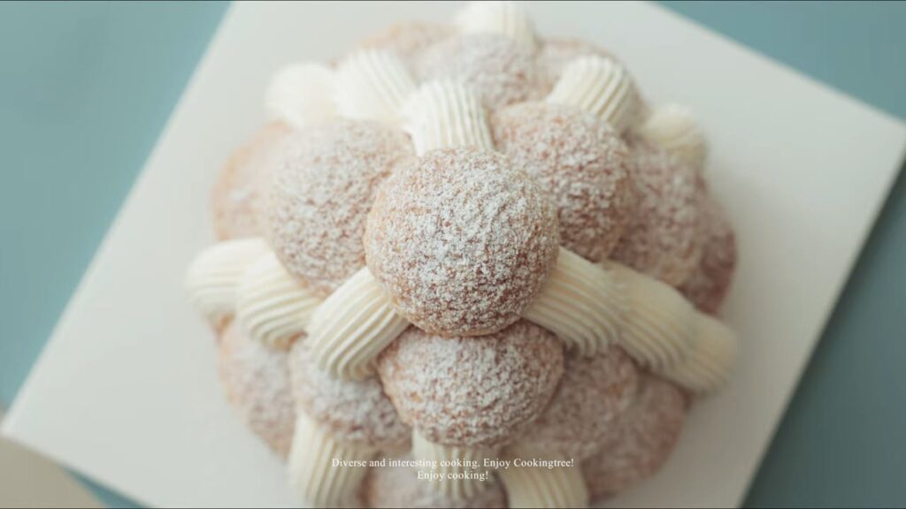 Cookie Choux Cream puff Cake Recipe Cooking tree