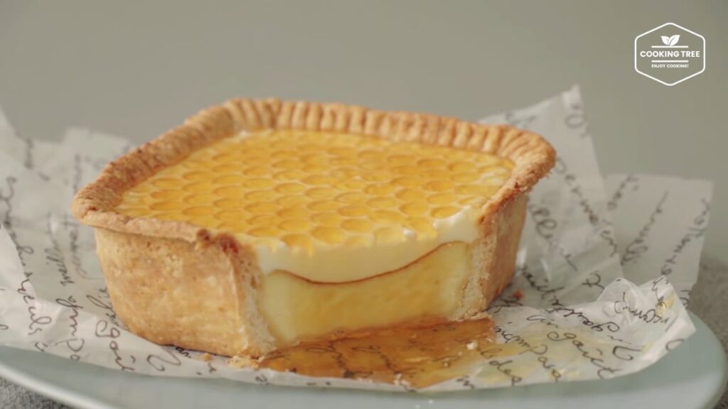 Honey Double Cheese Tart Recipe-Cooking tree