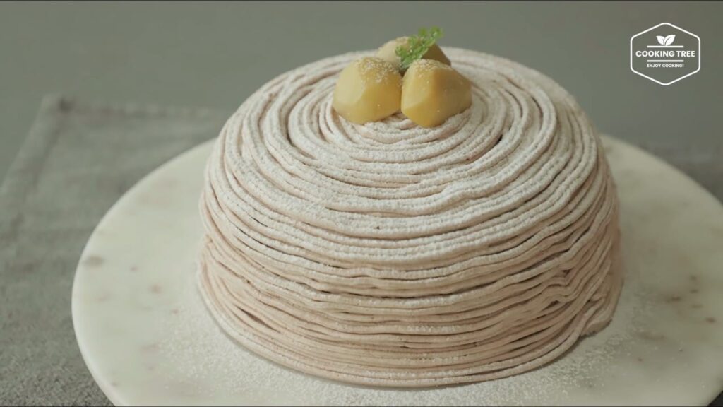 Mont Blanc Crepe Cake Recipe-Cooking tree