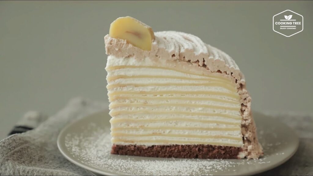 Mont Blanc Crepe Cake Recipe-Cooking tree