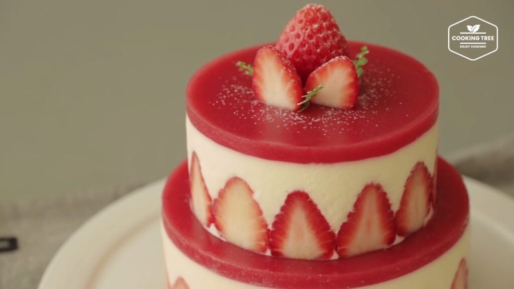 Strawberry Cheesecake Recipe-Cooking tree