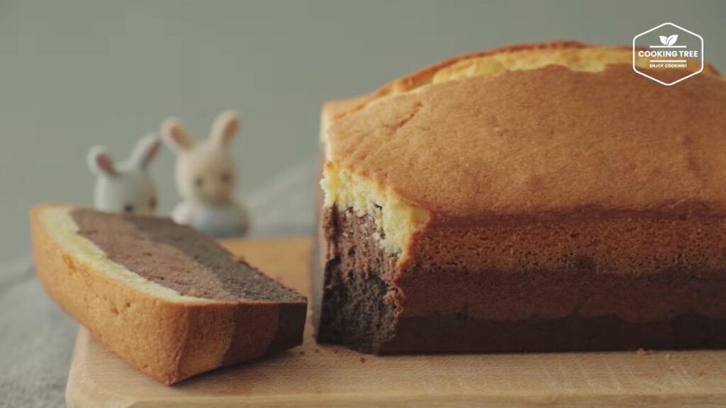 Ombre Pound Cake-Butter-Cake-Recipe-Cooking tree