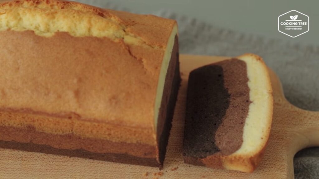 Ombre Pound Cake-Butter-Cake-Recipe-Cooking tree