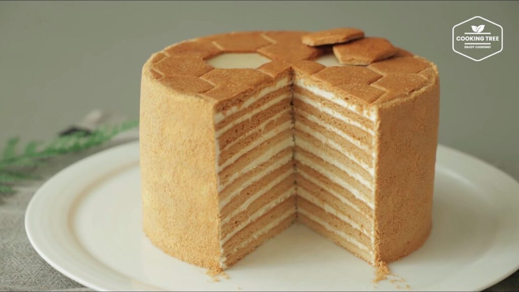Russian Honey Cake Medovik Recipe-Cooking tree