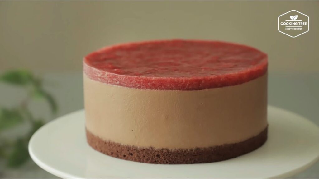 Strawberry Chocolate Cheesecake Recipe-Cooking tree