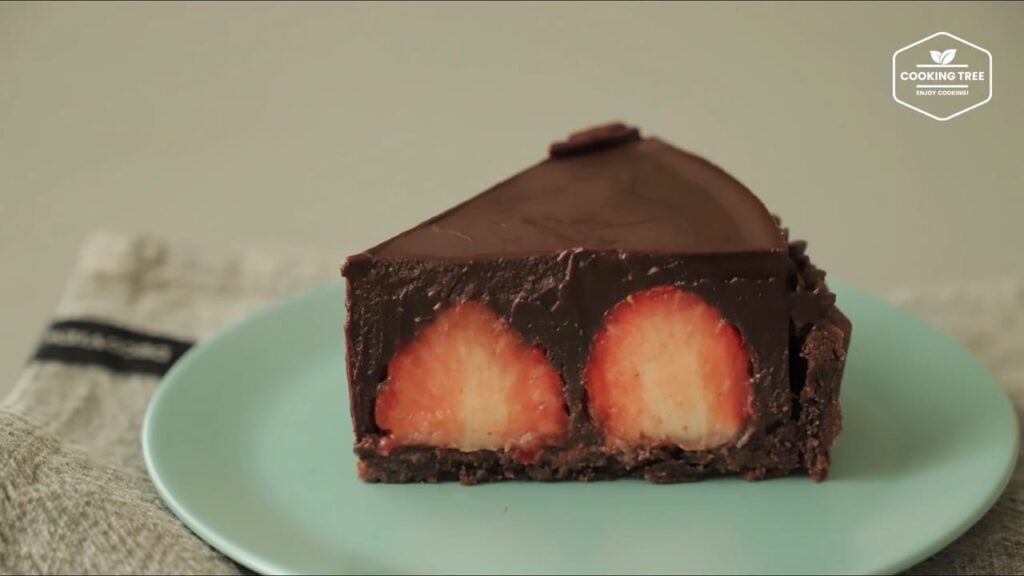 Strawberry Chocolate Tart Recipe-Cooking tree