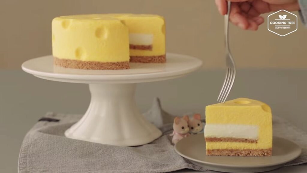 Tom & Jerry No-Bake Emmental Cheesecake Cooking tree