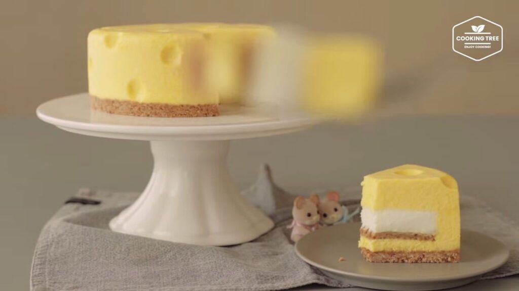 Tom & Jerry No-Bake Emmental Cheesecake Cooking tree