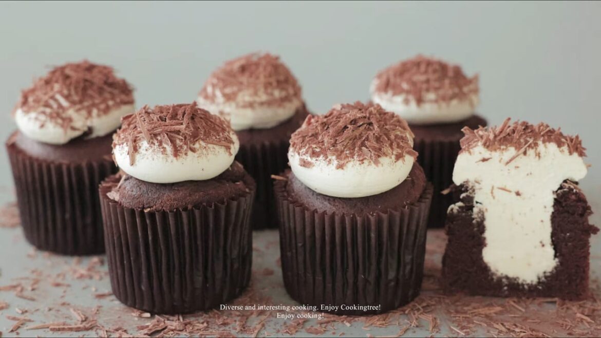 Chocolate Cream Muffin Recipe Cooking tree