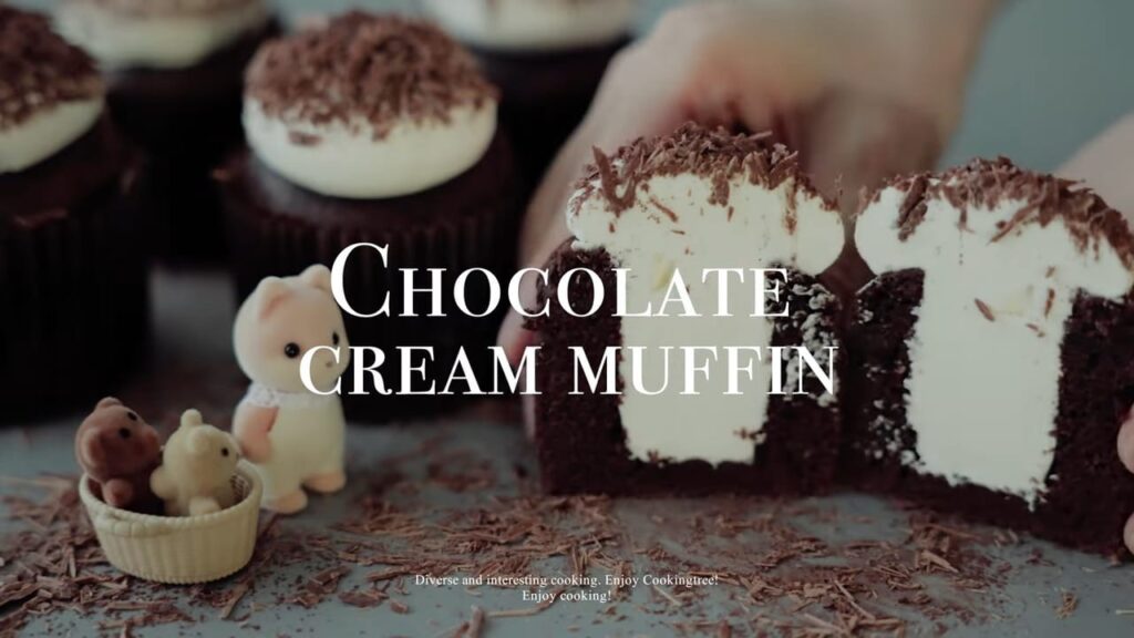 Chocolate Cream Muffin Recipe Cooking tree