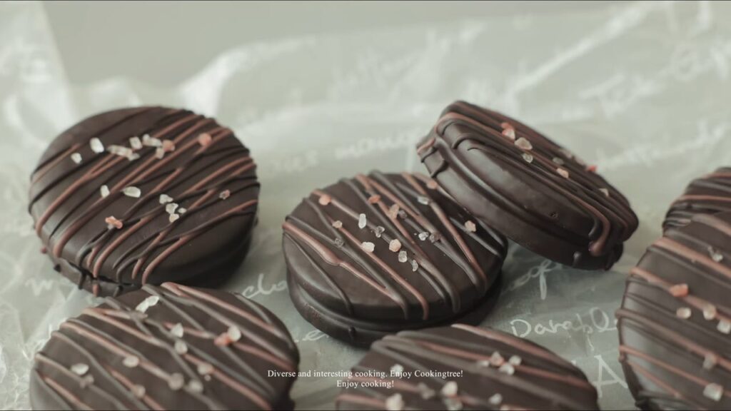 Chocolate Pie Cookies Marshmallow Cookies Recipe Cooking tree