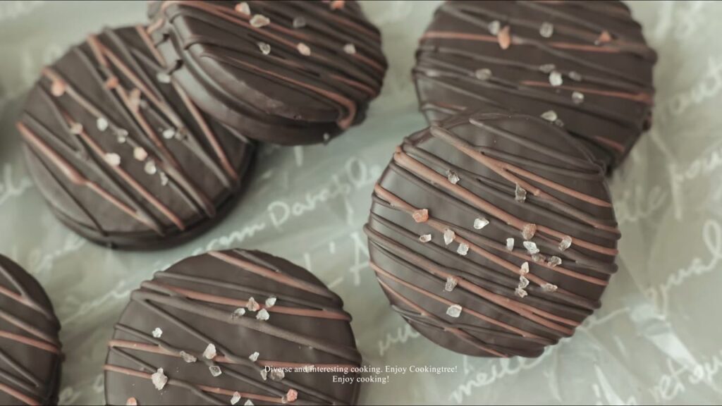 Chocolate Pie Cookies Marshmallow Cookies Recipe Cooking tree