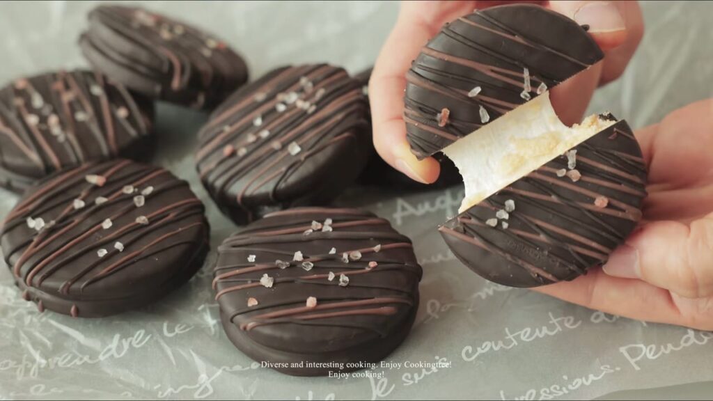 Chocolate Pie Cookies Marshmallow Cookies Recipe Cooking tree