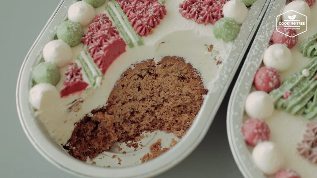 Christmas Gingerbread Lunch Box Cake Recipe Cooking tree