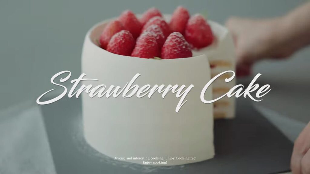 Strawberry Cake Recipe cooking tree