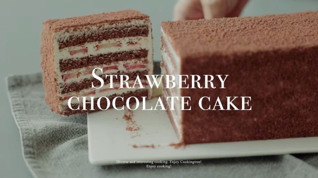 Strawberry Chocolate Cake Recipe Cooking tree