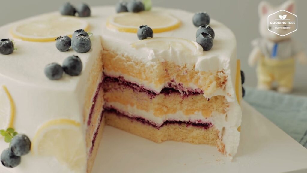 Blueberry Lemon Cake Recipe Cooking tree