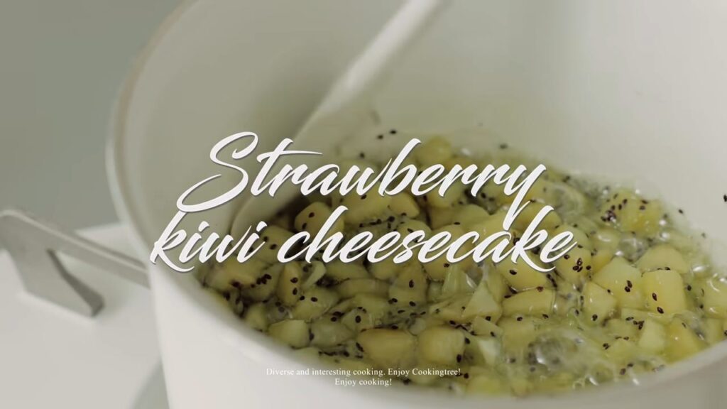 No Bake Strawberry Kiwi Cheesecake Recipe Cooking tree