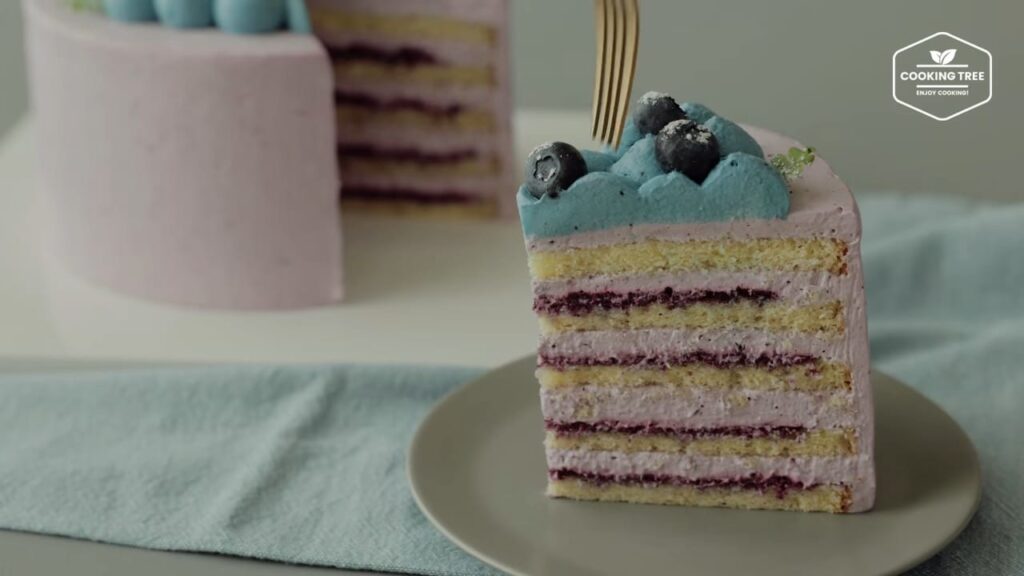Blueberry Cake Recipe Cooking tree