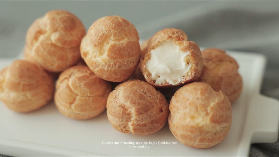 Cream puffsChoux Recipe Cooking tree