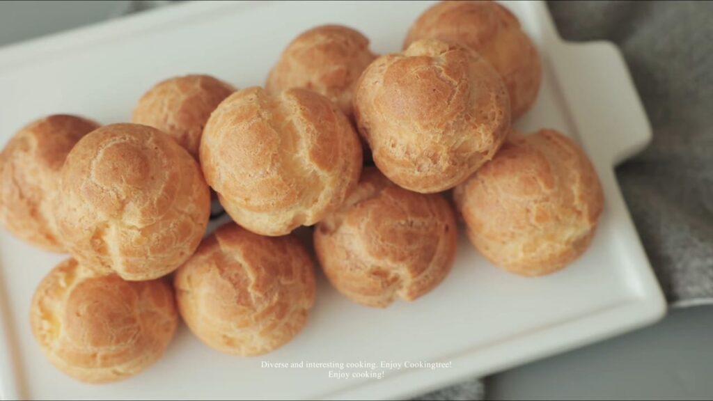 Cream puffsChoux Recipe Cooking tree