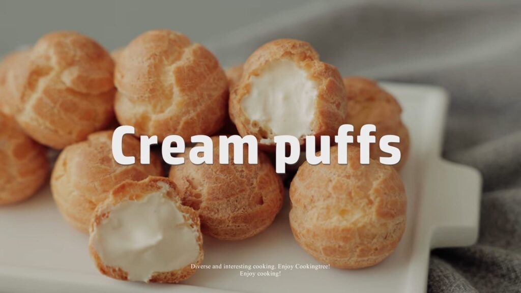 Cream puffsChoux Recipe Cooking tree