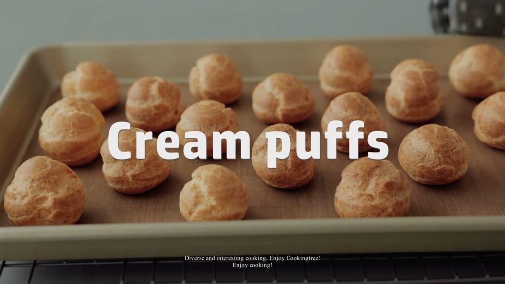 Cream puffsChoux Recipe Cooking tree