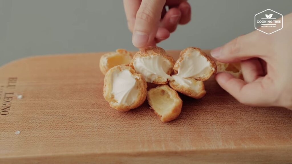 Cream puffsChoux Recipe Cooking tree