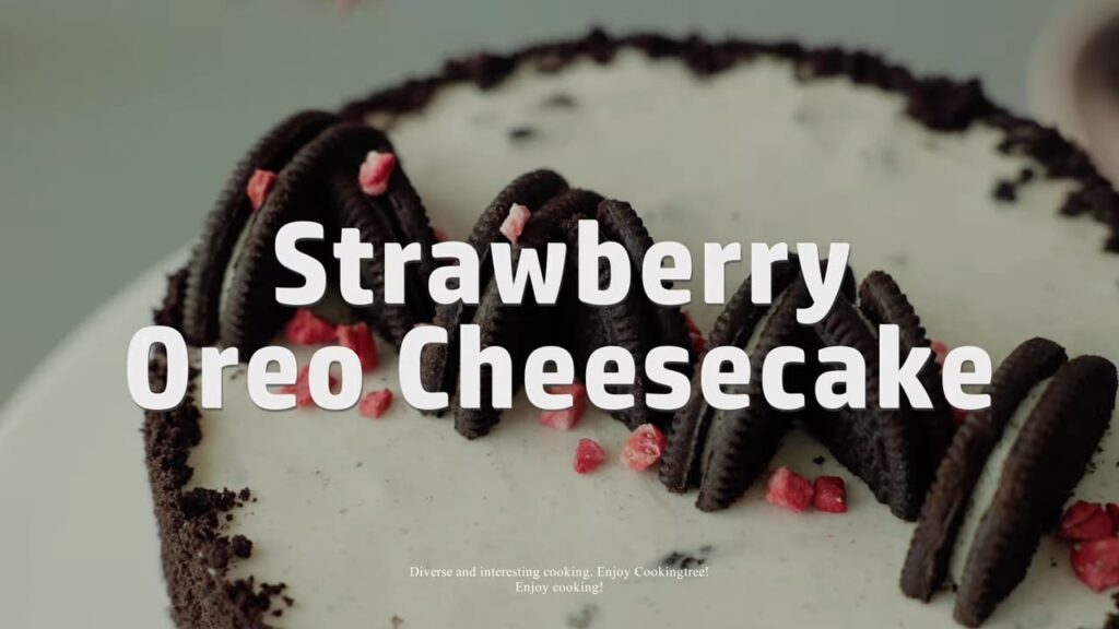 No Bake Strawberry Oreo Cheesecake Recipe Cooking tree