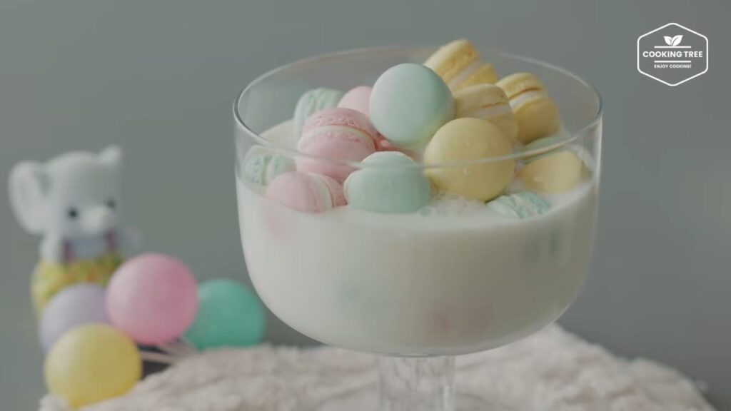 Pastel Yogurt Mini Macarons Recipe Cooking tree