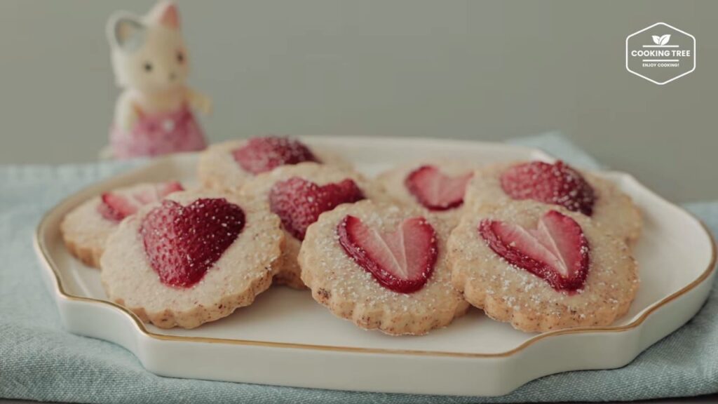 Strawberry Cookies Recipe Cooking tree